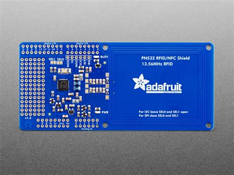 adafruit rfid nfc card|Adafruit PN532 NFC/RFID Controller Shield for Arduino + Extras.